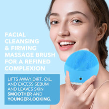 Silicone Usb Facial Cleansing Brush And Face Massager (1 Pc)
