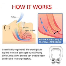 Snore Free Nose Clip (Anti Snoring Device) - 2 pc