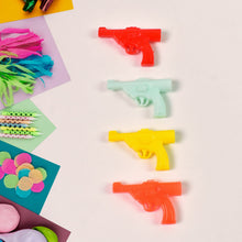 Gun Shape Pencil Top For Kids Office, Small Gun Toy (1 Pc / Mix Colour & Design)