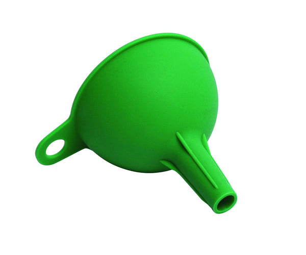 Silicone Funnel For Pouring Oil Sauce Water Juice And Small Food-grains (2 Pc)