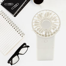 Portable Small Electric Fan Handheld Fan With 3 Modes Usb Rechargeable Mini Student Handheld Class Personal Fan (1 Pc)