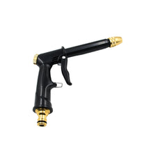 Plastic Body Metal Trigger  Brass Nozzle Water Spray Gun For Water Pipe  Non-slip  Comfortable Grip  Multiple Spray Modes  Ideal Pipe Nozzle For Car Wash Gardening Other Uses
