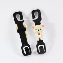 Multi-purpose Car Seat Headrest Hooks (Mix Design, 4 Pc)