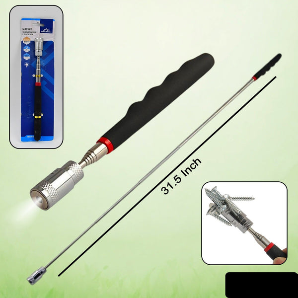 1 Pc Telescopic Pick Up Tool Magnetic Mini Led Magnet Tool