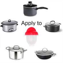 Nonstick Eggs Boiler Cookers Without Egg Shell (6 Pc)