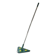2 In 1 Extendable Triangle Mop Retractable Cleaning Mop Brush  Viper 360 Degree Rotating Floors Wall Cleaning Mop Dust Mop With Telescopic Handle And Reusable Mop Heads (1 Pc)