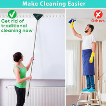 2 In 1 Extendable Triangle Mop Retractable Cleaning Mop Brush  Viper 360 Degree Rotating Floors Wall Cleaning Mop Dust Mop With Telescopic Handle And Reusable Mop Heads (1 Pc)