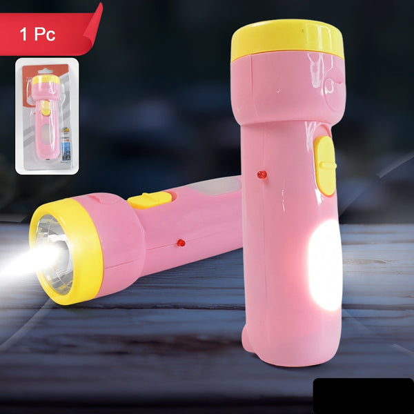 2-in-1 Rechargeable Small Handy Led Torchlight For Home Outdoor Tracking (1 Pc)