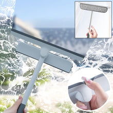 2-in-1 Window Glass Cleaning Wiper With Microfiber Pad 1 pc