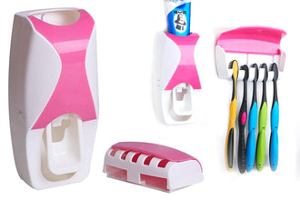 Toothpaste Dispenser  Tooth Brush With Toothbrush