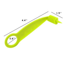 Kitchen Plastic Vegetables Spiral Cutter Spiral Knife Spiral Screw Slicer (2 Pc)