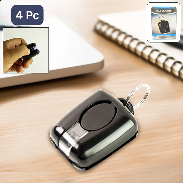 Mini Led Torch Keychain (Pack of 4)