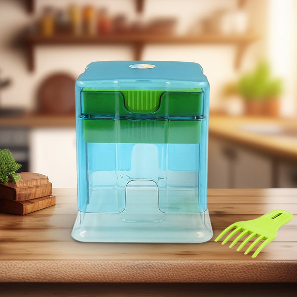 2 In 1 Potato Chipser Slicer French Fries Maker Finger Chips  Plastic  Two Blades Finger Chips Cutter For Kitchen Accessory vegetable Fruit Slicer (1 Pc)