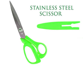 Stainless steel scissors with cover set