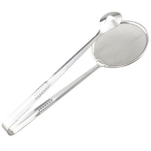 2 in 1 Stainless Steel Filter Spoon With Clip Food Kitchen Oil-frying Multi-functional