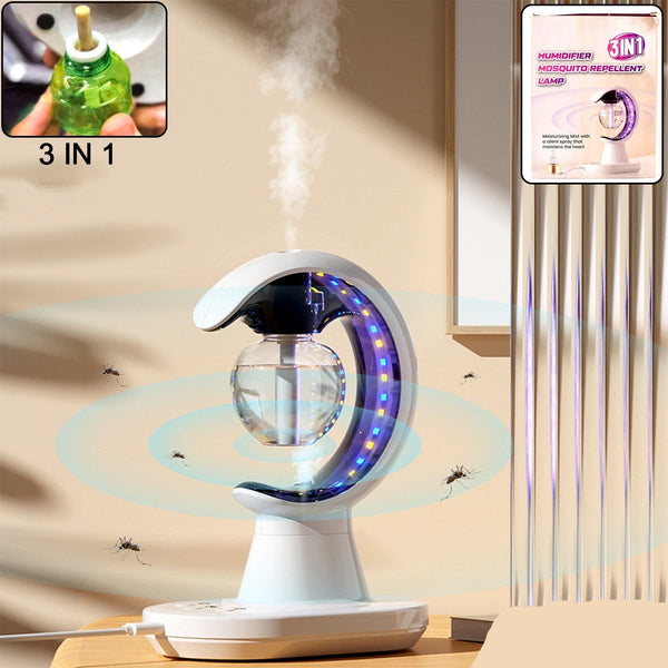 Lam, Humidifier and Mosquito Repellent, all in one, multipurpose product