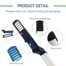 Men Beard And Hair Curling Straightener (Modelling Comb)