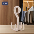 360 Rotating Multipurpose Hook Hanger (Pack of 5 Pcs)