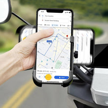 Full Metal Body Bike Scooty 360 Degree Rotating Mobile Holder Stand For Bicycle Motorcycle Scooty For Maps And Gps Navigation Fits All Smartphones (1 Pc)