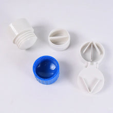4-in-1 Layer Multipurpose Plastic Portable Pocket Size Tablet Medicine Cutter Divider With Partitioned Storage And Crusher Grinder Powder