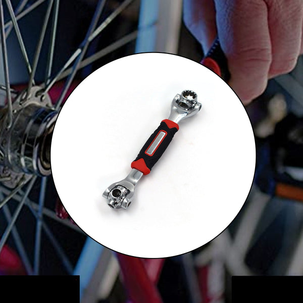48 In 1 Socket Point Universal Car Repair 360 Degree Fixed Square Hex Torx Hand Tool Wrench