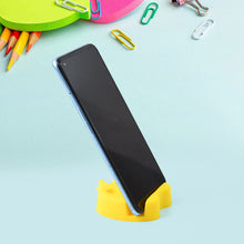 Multi-functional Apple-shaped Plastic Mobile Stand With Pen Holder (5 Pc, Mix Color)