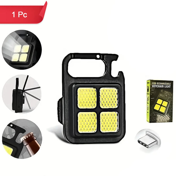 4 Led Mini Keychain Light (1 Pc)