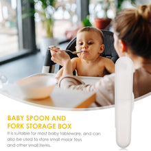 Food Grade Plastic Spoon Storage Box (2 Pc)