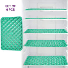Waterproof Pvc Refrigerator Drawer Mats Multipurpose Mats fridge Mats Set Of 6 Pcs