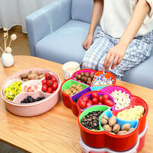 5 Compartments Party Food Storage Snack Nuts Box For Peanuts Fruits And Candy Box For Home  Kitchen Use