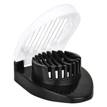 Multi-purpose egg cutter with oval shape design