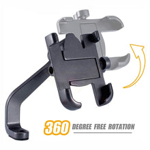 Full Metal Body Bike Scooty 360 Degree Rotating Mobile Holder Stand For Bicycle Motorcycle Scooty For Maps And Gps Navigation Fits All Smartphones (1 Pc)