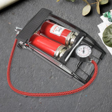 Dual-cylinder Foot Pump Portable Floor Bike Pump 150psi Air Pump