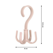 4-Claw Multi-Function 360 Degree Rotatable Purse Rack Handbag Hanger Hook (2 Pc)