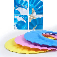 Adjustable Safe Soft Bathing Baby Shower Hair Wash Cap For Children Baby Bath Cap Shower Protection For Eyes And Ear