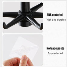 360 Rotatable  Hooks For Hanging (Pack Of 2) (Brown Box)