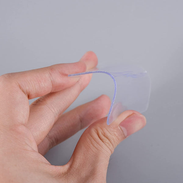 New Double Side Tape Sticker Strong Waterproof Wall Indoor Nano Adhesive No Trace Gel Clear Industrial Multipurpose Removable Use For Bedroom Home Kitchen Hotel (10 Pc)