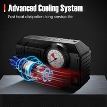 Tire Inflator Portable Air Compressor 12v Small Air Pump For Car Tires Bicycle Balloons Cars Bike Bicycles And Other Inflatables With Led Light (12v)