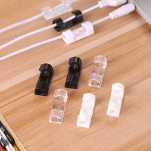 Plastic Clips Stronger Adhesive Tape Cable Manager Wire Manager Wire Clamp Wire Clips For Cable Cable Organizer Cord Holder  Cord Clips For Car Office And Home (20 Pcs Set)