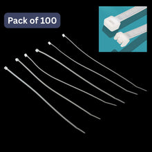 8 inch Nylon Self Locking Cable Ties Heavy Duty Strong Zip Wire Tie. Pack Of 100