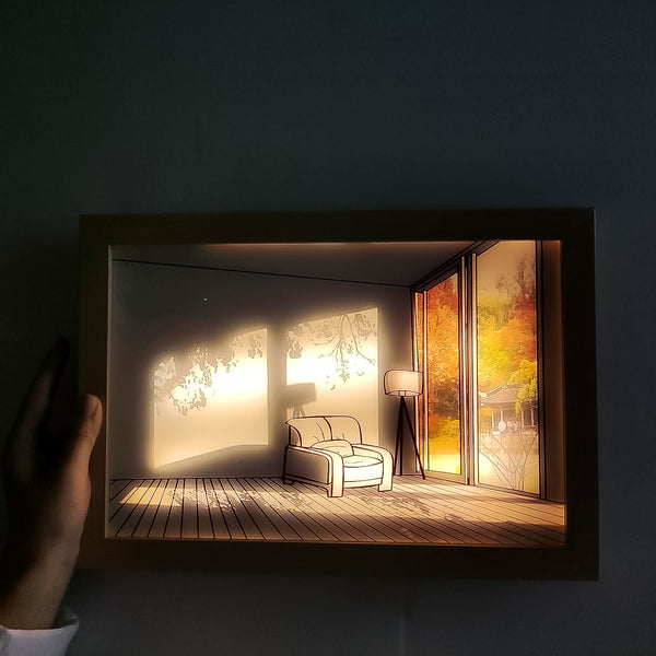 Led Night Painting Decoration Picture Frame Light (1 Pc  2015 Cm)