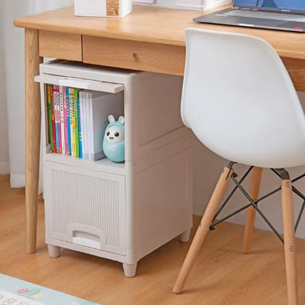 Multipurpose Storage Cabinet Storage Solutions Plastic Drawers Multi Layer Wardrobe Storage Drawers  Foldable Multipurpose Drawer Units For Kitchen Bathroom Bedroom Cloth (2 Layer)