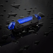 Rechargeable Bicycle Front Waterproof Led Light (Blue)