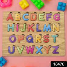 TOP BRIGHT Wooden ABC & Shape Learning Puzzle