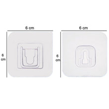 Magic Adhesive Plastic Wall Hooks Heavy Duty Hooks (Pack Of 20)