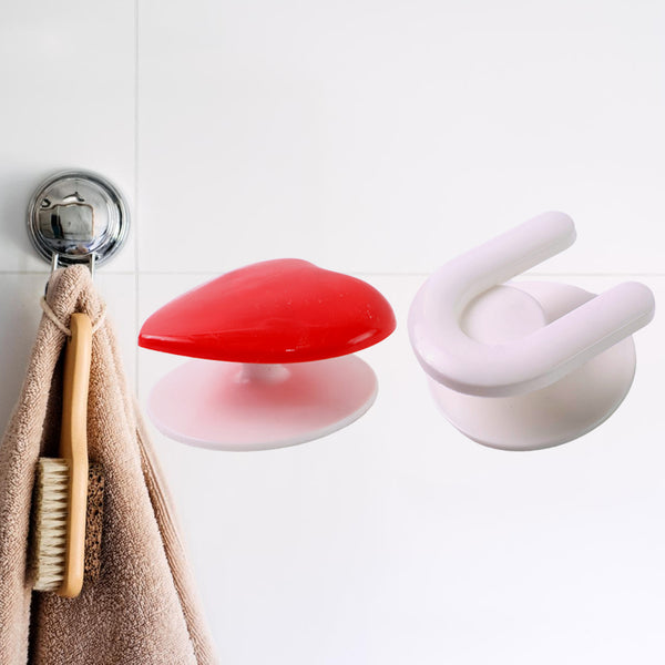 Adhesive Wall Hook Set For Kitchen Bathroom  Home (3pc)