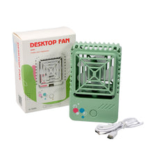 Mini Desktop Fan Rechargeable Table Fan Handheld Fan Usb Fan Desk Fan Cooling Fan For Home  Office  Car  Multi Use Fan (Battery Not Include)