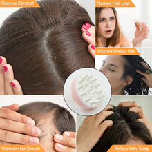 Hair Scalp Massager Shampoo Brush Scalp Care Hair Wash Brush Silicone Comb Shampoo Brush (1 Pc)