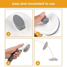 Self-cleaning Slicker Brush For Dogs Cats (1 Pc)