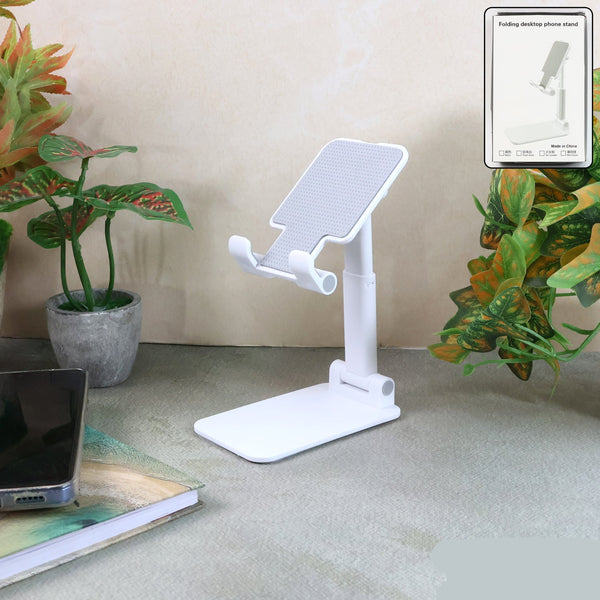 Adjustable Foldable Desktop Mobile Stand - (1 Pc)